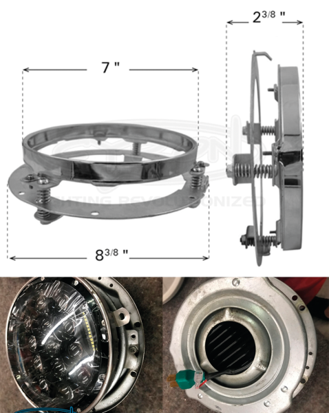 VISION-X 7" HALO LED HEADLIGHT UNIT